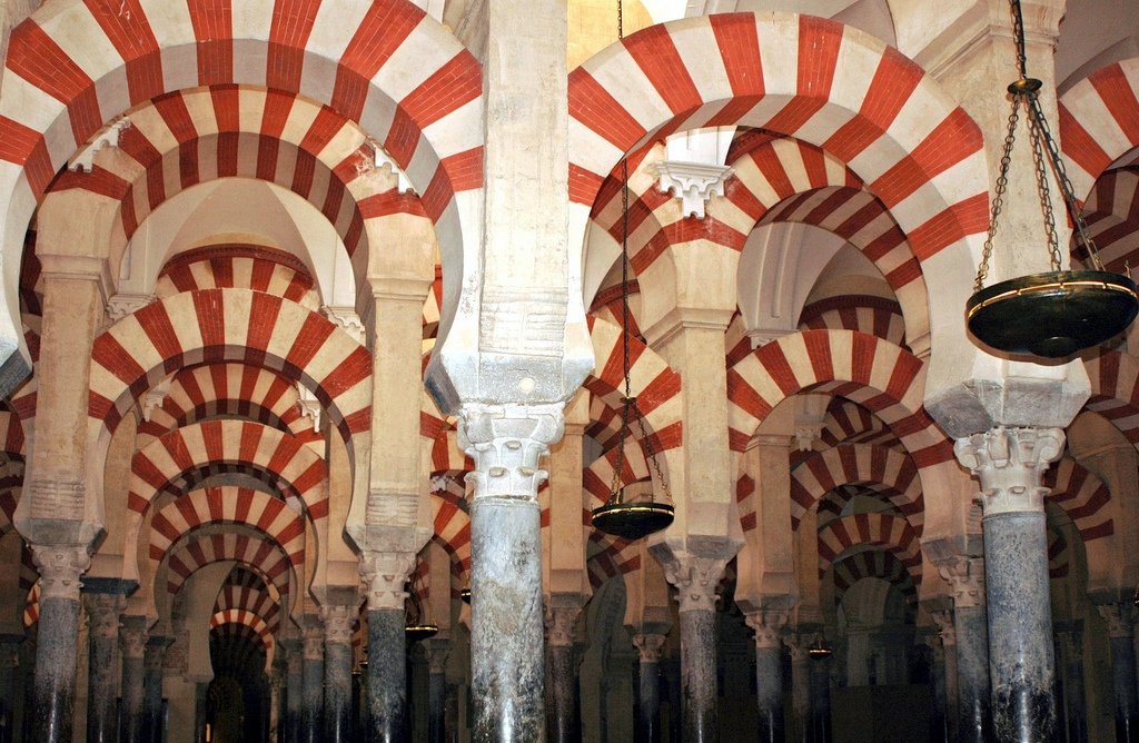 Grand Mosque in Cordoba - Spain (pillars)